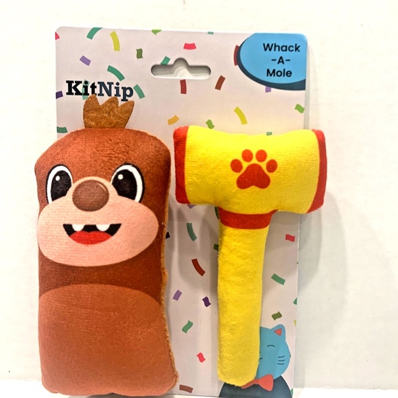 KitNip Kitty Cat STATE FAIR Interactive Wand Catnip Plush New Lot of 4 Cat Toys - Picture 2 of 8